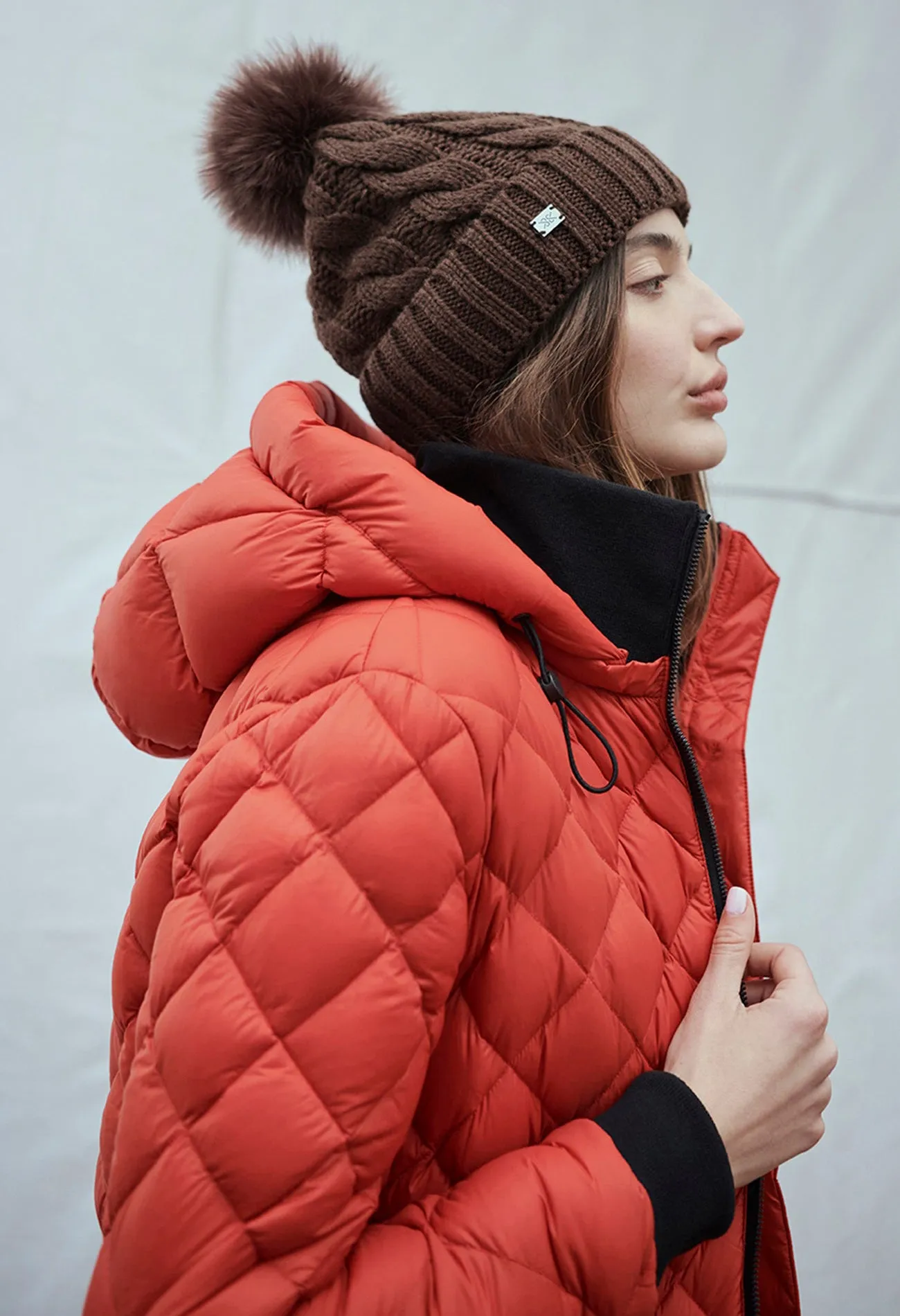 Amalie Cable Knit Hat
