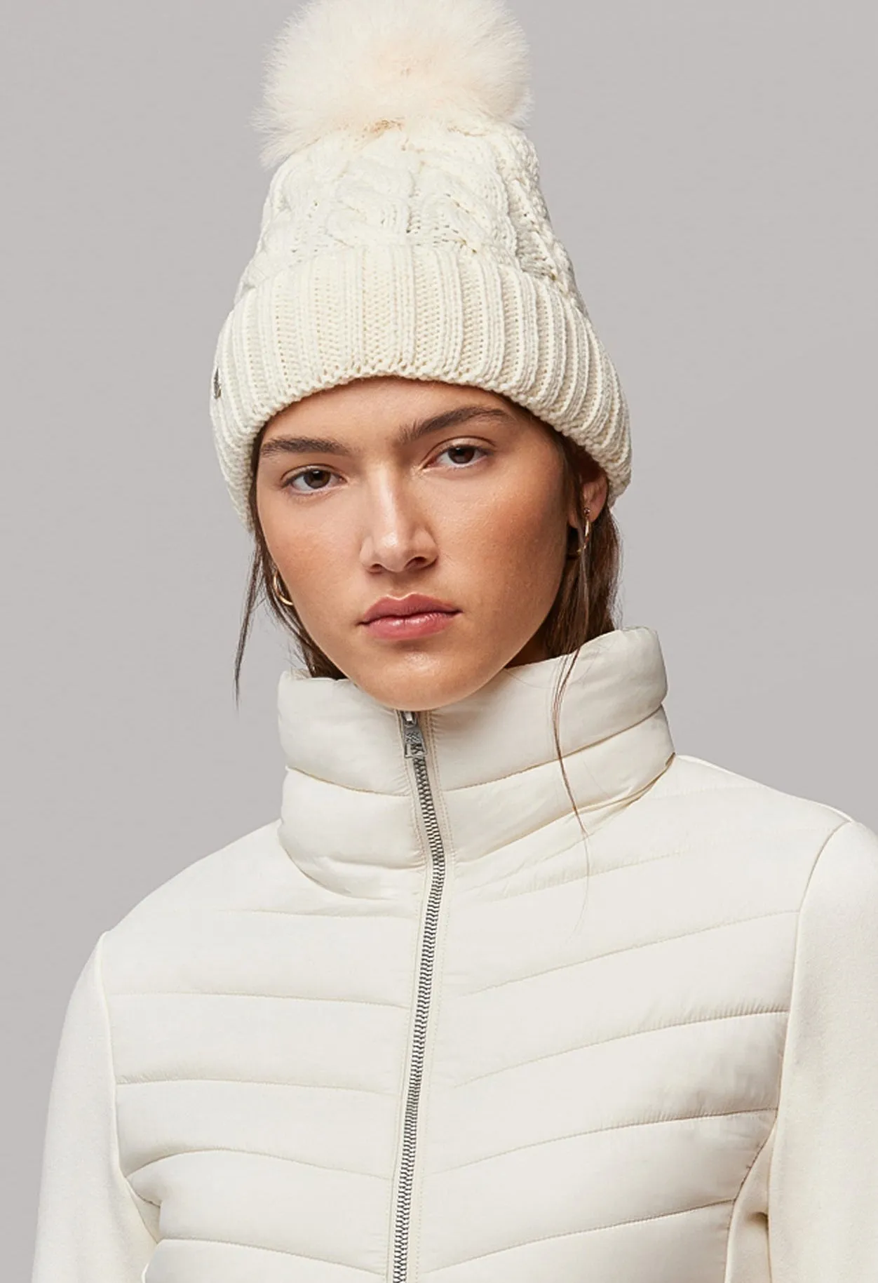 Amalie Cable Knit Hat