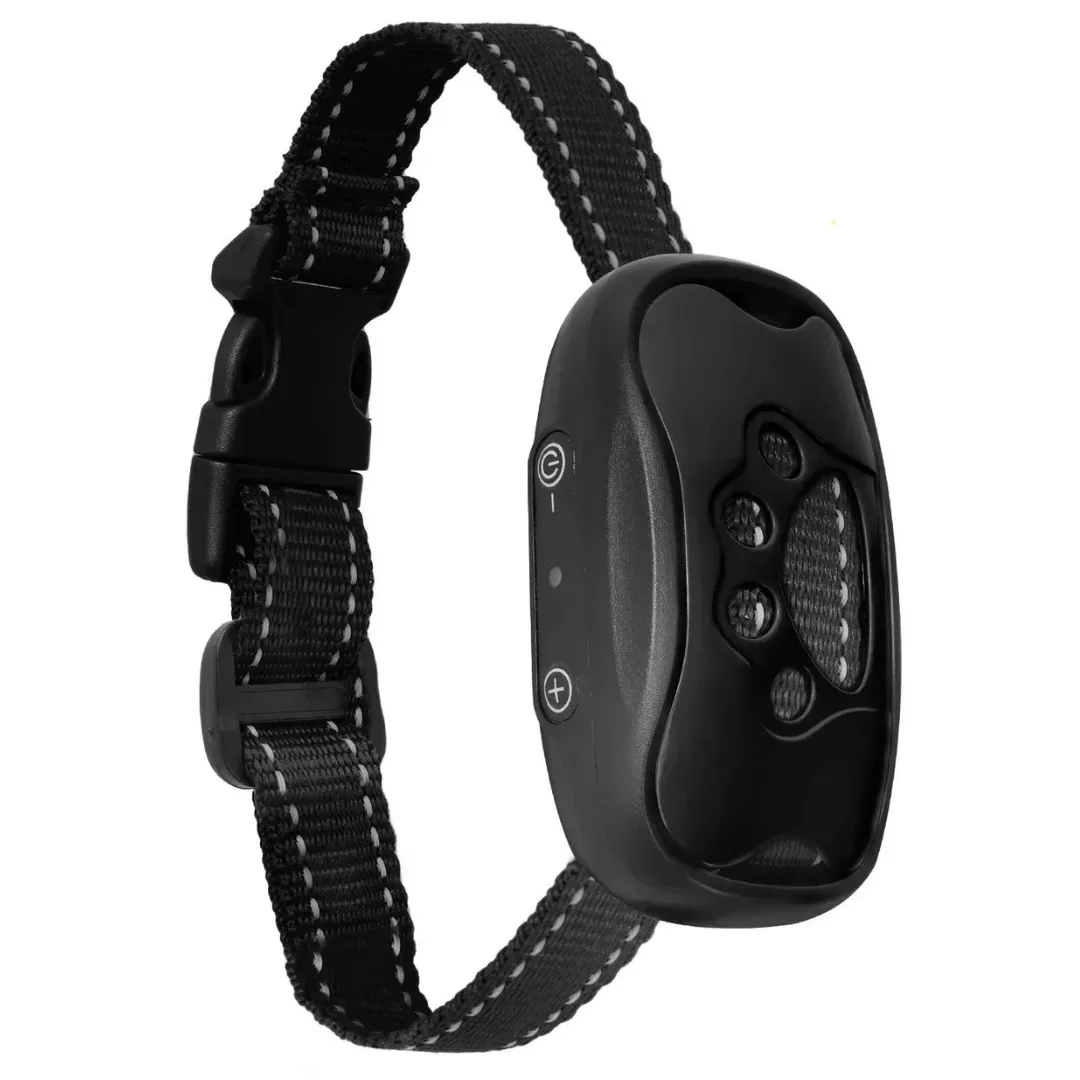 Anti-Bark Collar | No Shock Sound & Vibration Dog Training Device