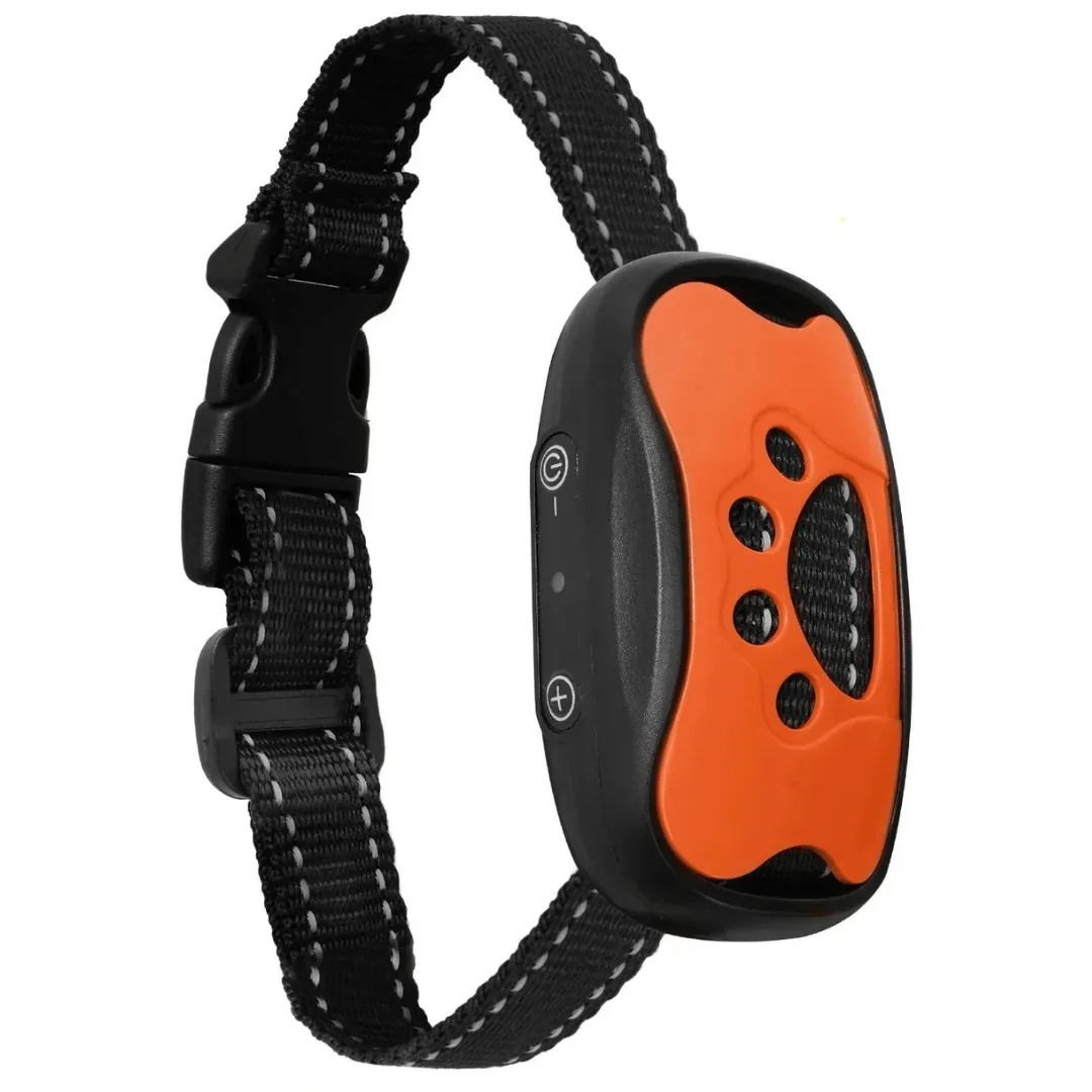 Anti-Bark Collar | No Shock Sound & Vibration Dog Training Device