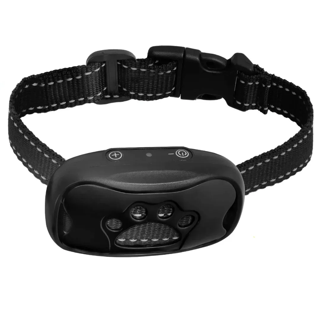 Anti-Bark Collar | No Shock Sound & Vibration Dog Training Device