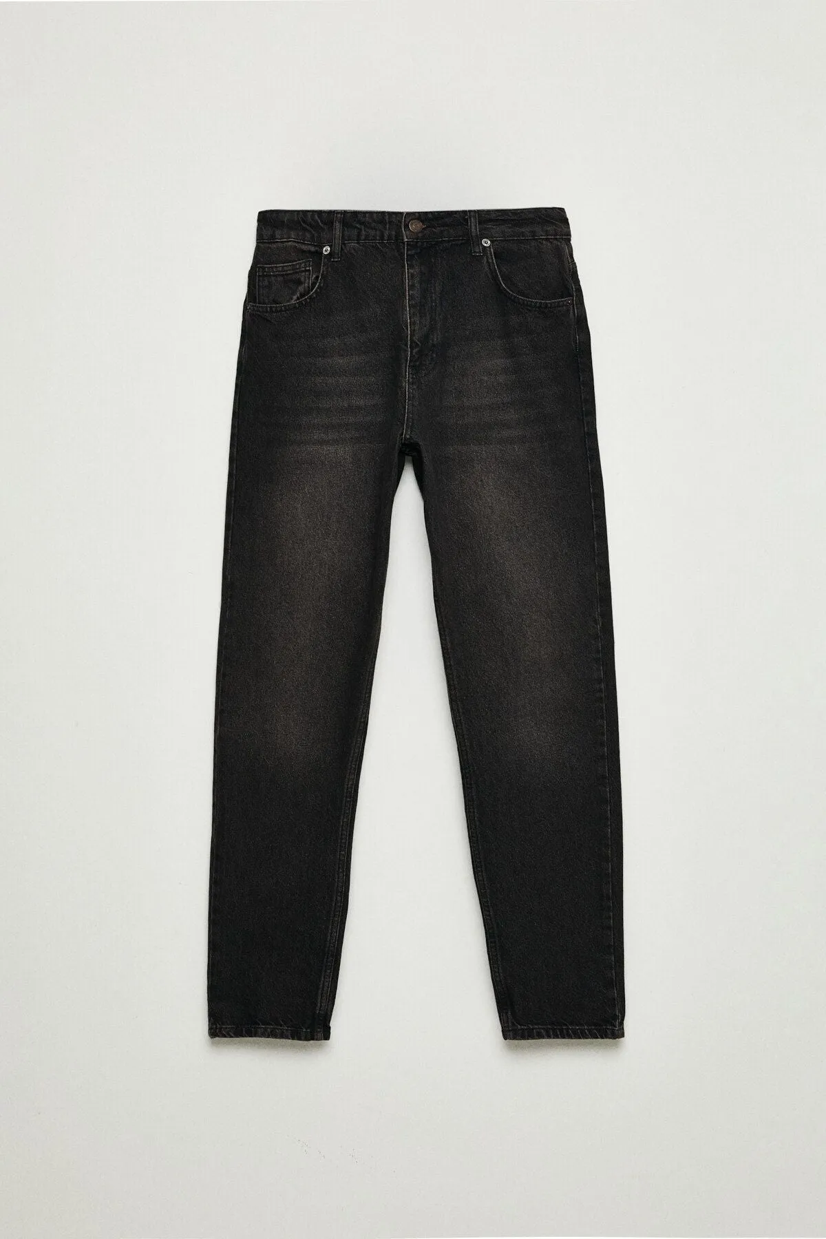 Azurha Men's denim black pants