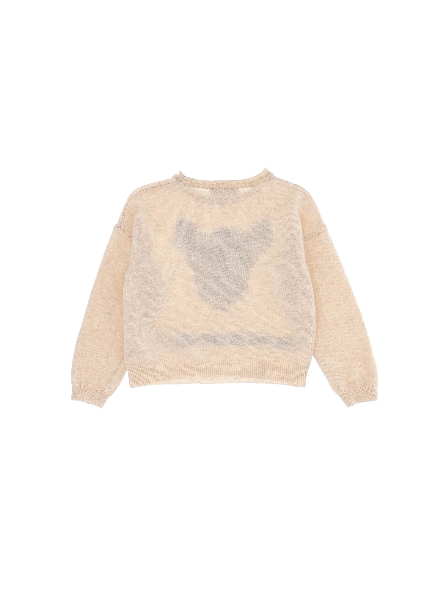 Beige Knitted Bambi Jumper