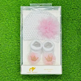 BF 2pcs Knit Hat and Sock Set CP5012A