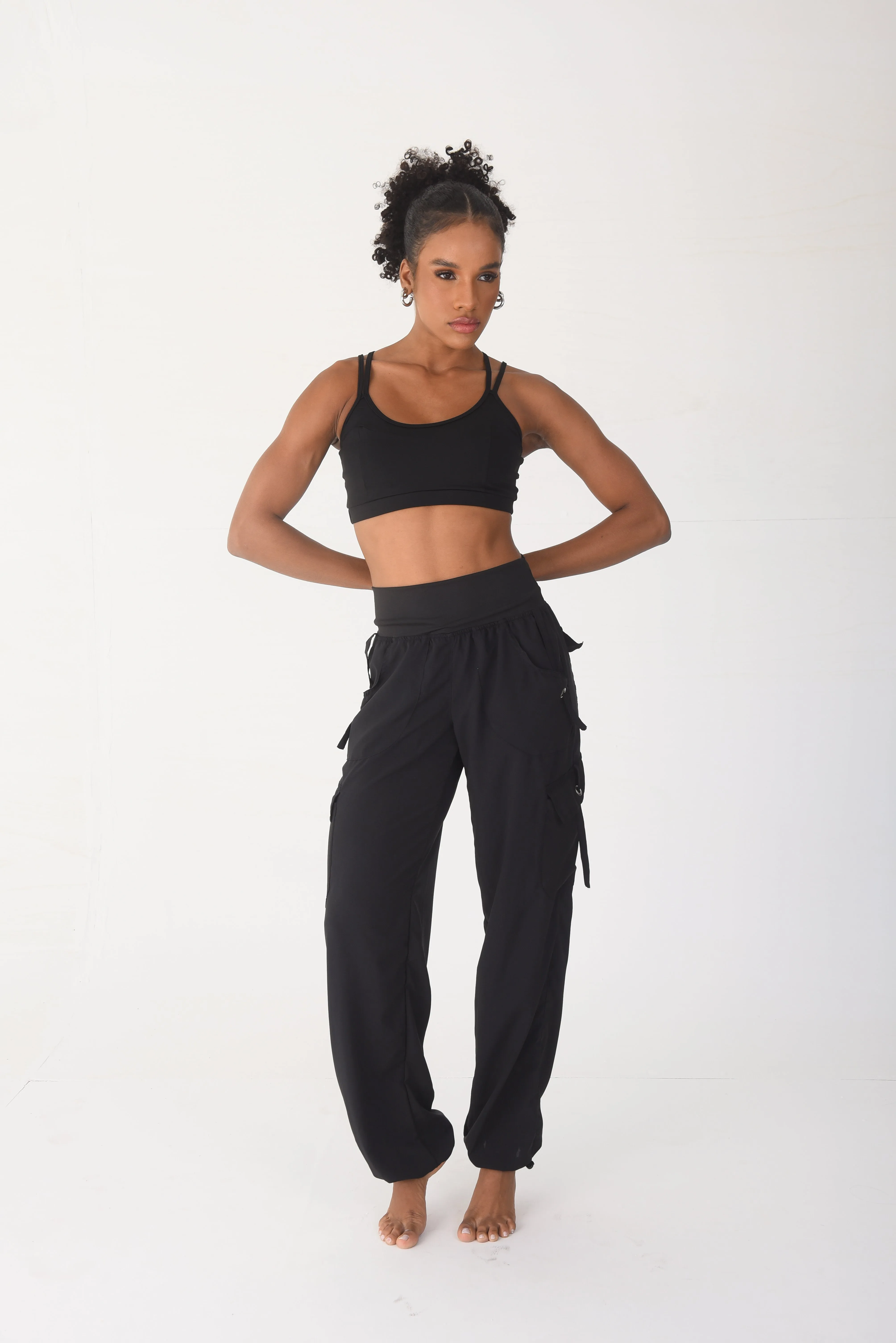 Black Cargo Pant