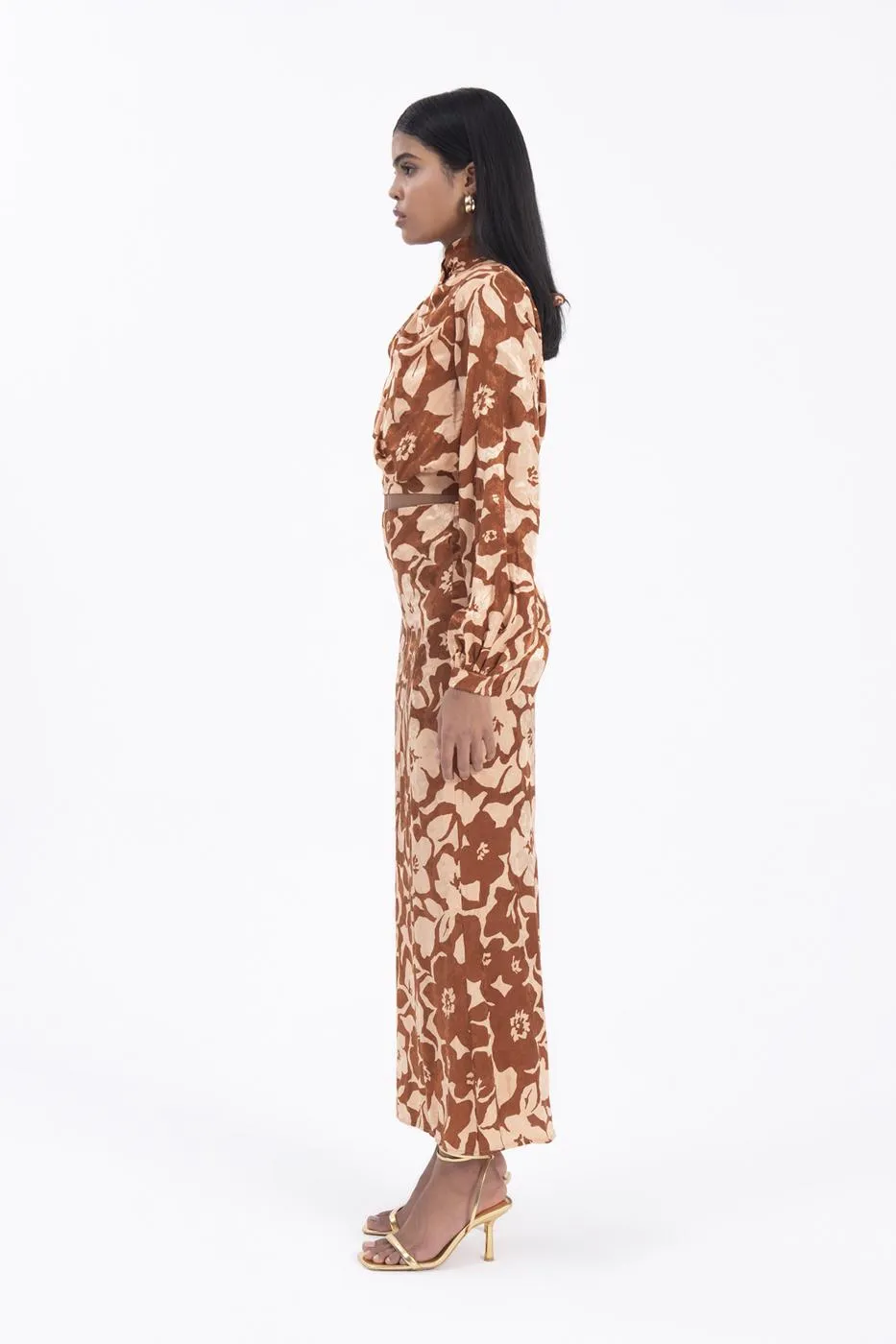 BSL Women Patterned tight midi skirt - Freiburg im Breisgau