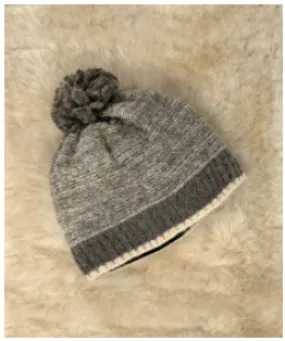 Chocolate Mousse Baby Alpaca Hat