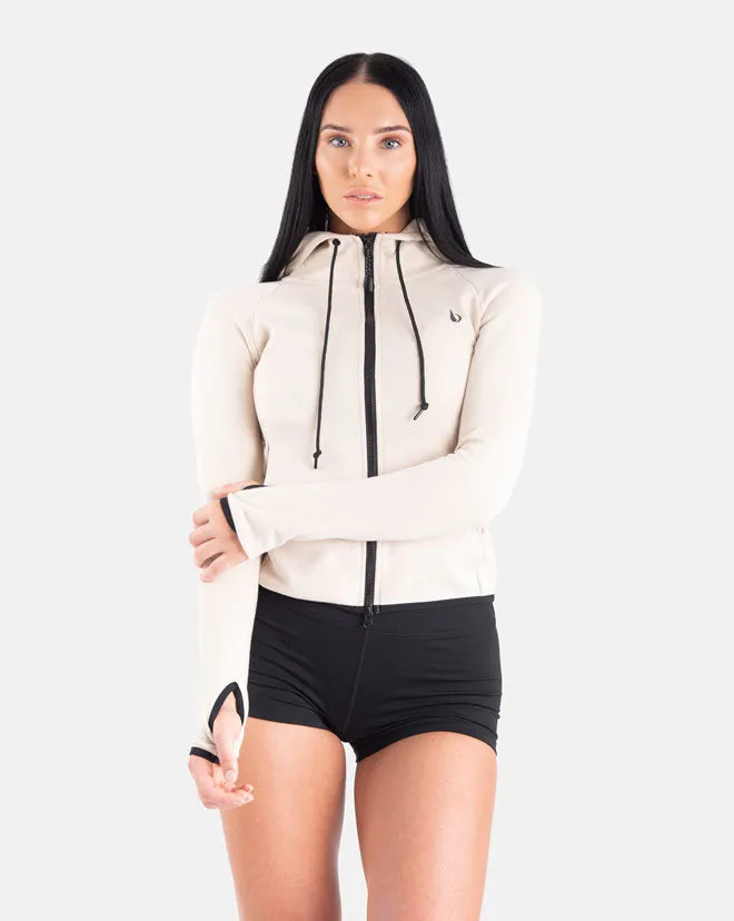 CrossFleece Windbreaker WOMEN - Ivory