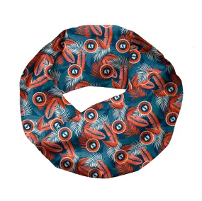 Custom Tropical Leaves 2 Logo Infinity Scarf