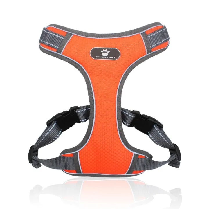 Durable Oxfold Colorful Dog Chest Pet Collar