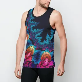 ElectrOrganic Mens Binded Tank Top