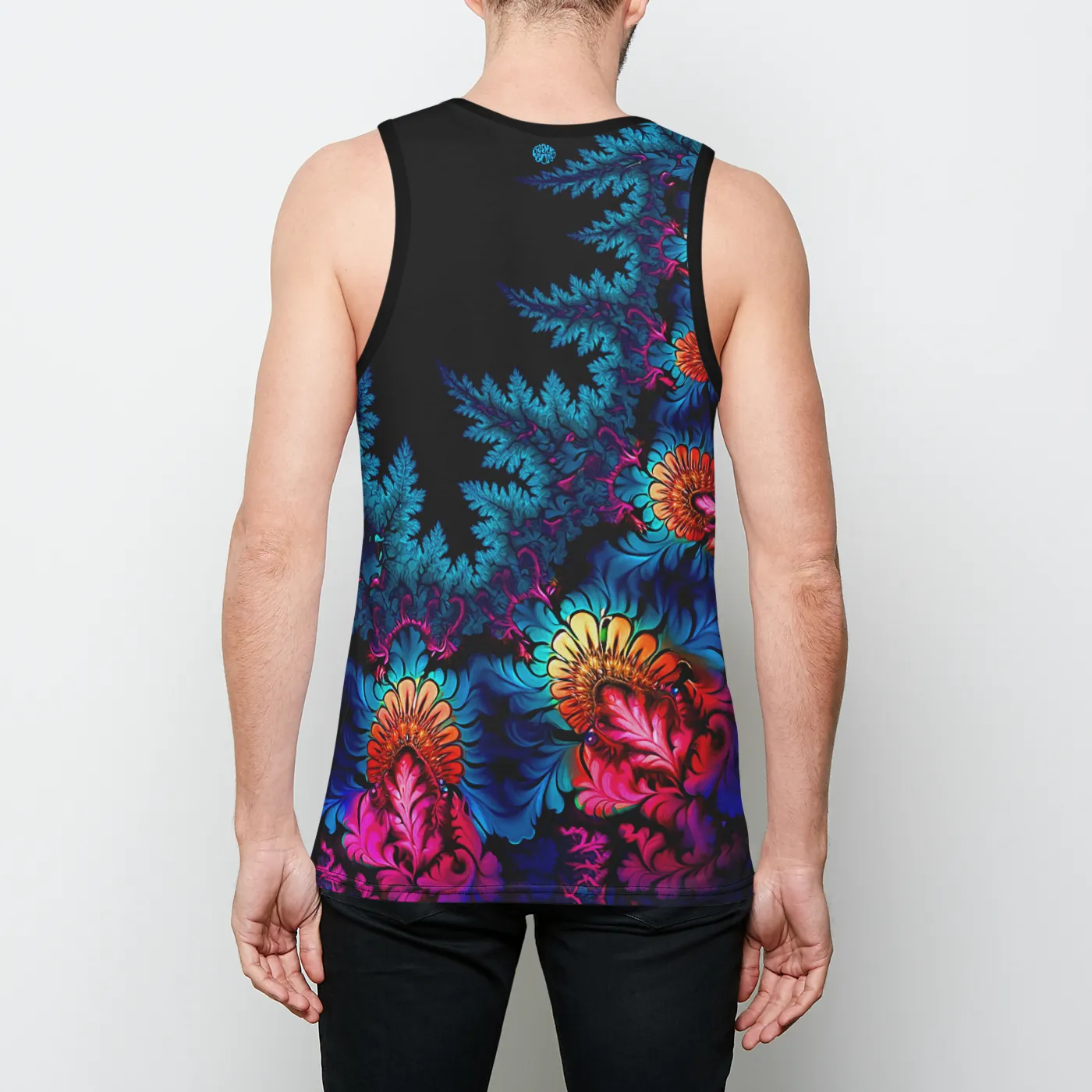 ElectrOrganic Mens Binded Tank Top