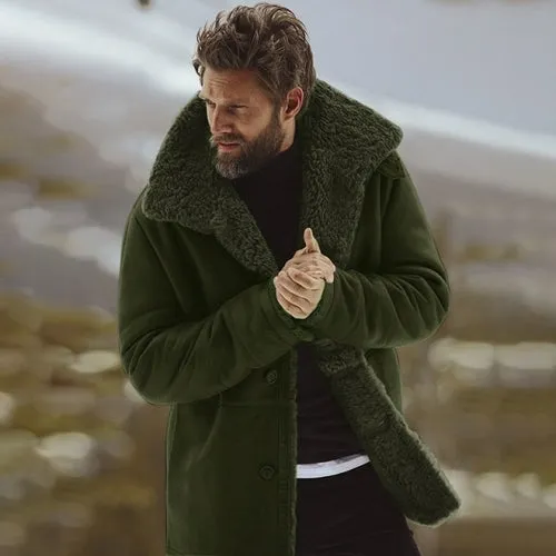 Fleece Winter Coat Jacket Men 2020 Brand New Mens Plus Velvet Hommes
