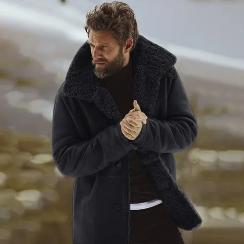 Fleece Winter Coat Jacket Men 2020 Brand New Mens Plus Velvet Hommes