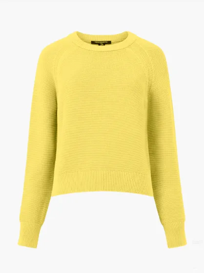 French Connection Lily Mozart Knit - Butter Yellow