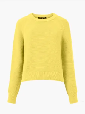 French Connection Lily Mozart Knit - Butter Yellow
