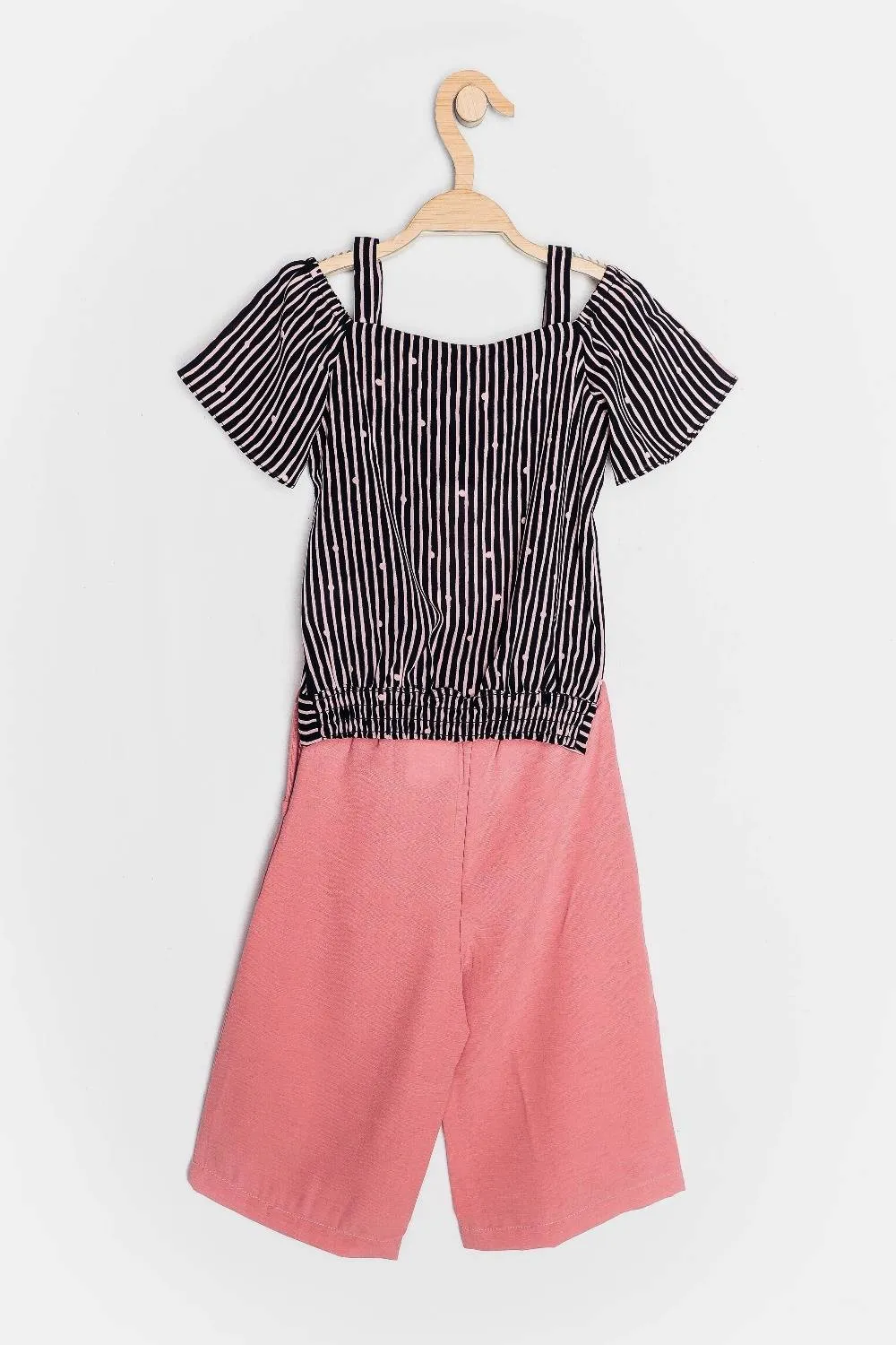 Girls Regular Culotte Top Set 11206