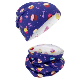 Hat & Scarf Set Cookies — Transitional Hat