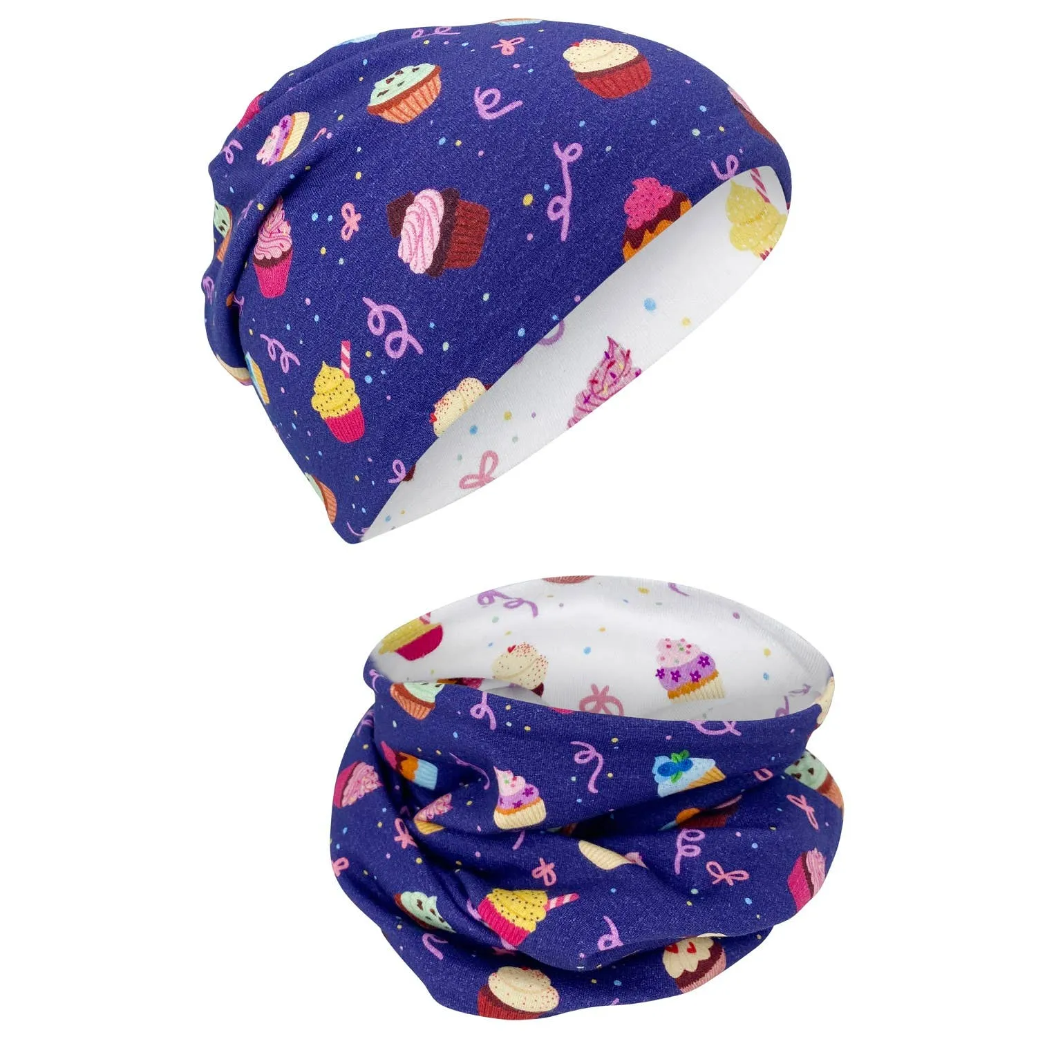 Hat & Scarf Set Cookies — Transitional Hat