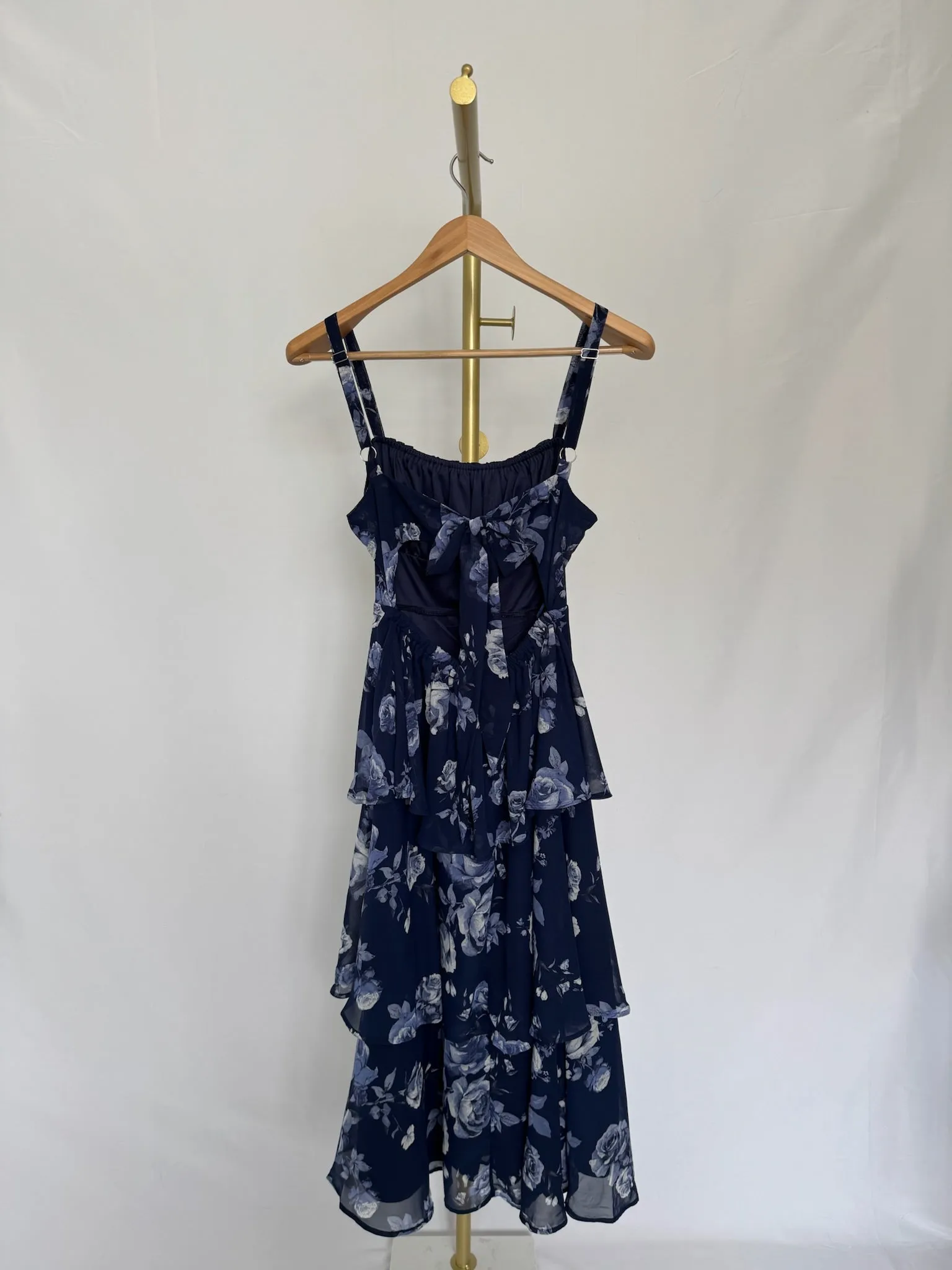 I'M READY Floral Midi Dress