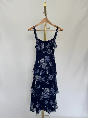 I'M READY Floral Midi Dress