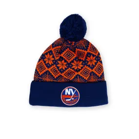 Islanders CCM Primary Fair Isle Pom Knit