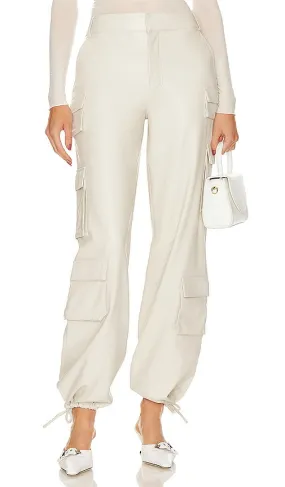 LAMARQUE Bobbi Cargo Pants in Ivory
