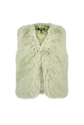 Like Flo Long Hair Fur Bodywarmer