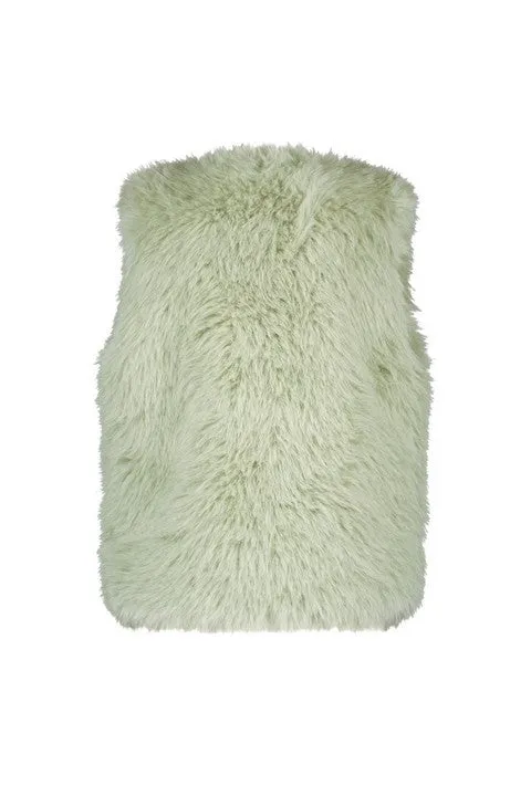 Like Flo Long Hair Fur Bodywarmer