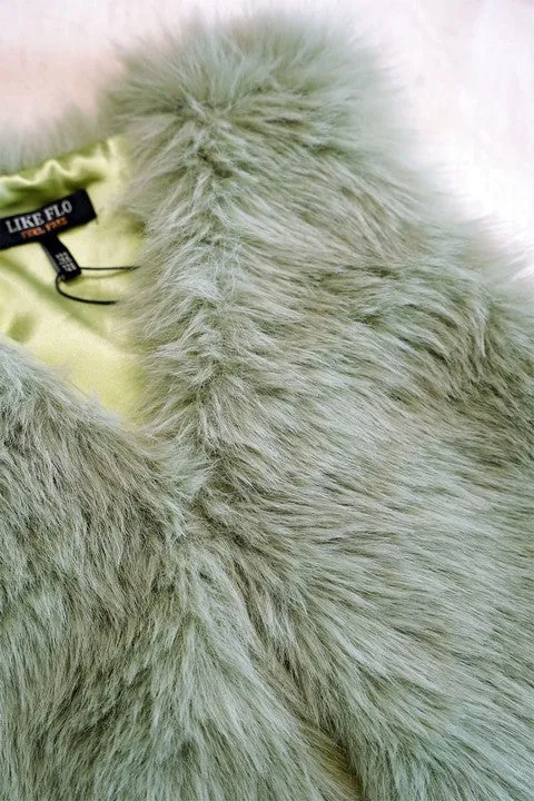 Like Flo Long Hair Fur Bodywarmer