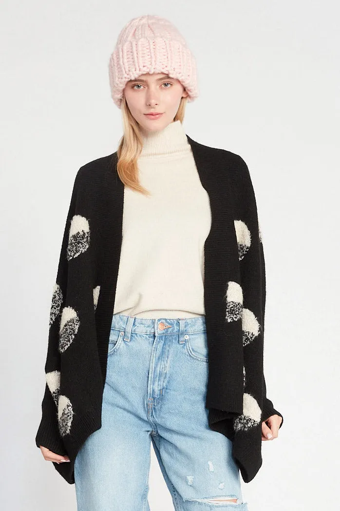 Look By M Hand-Knitted Chunky beanie MH3255