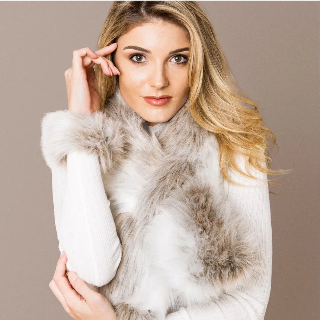 Luxury Designer Faux Fur Collar