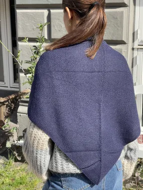 Maisa triangle scarf - Navy