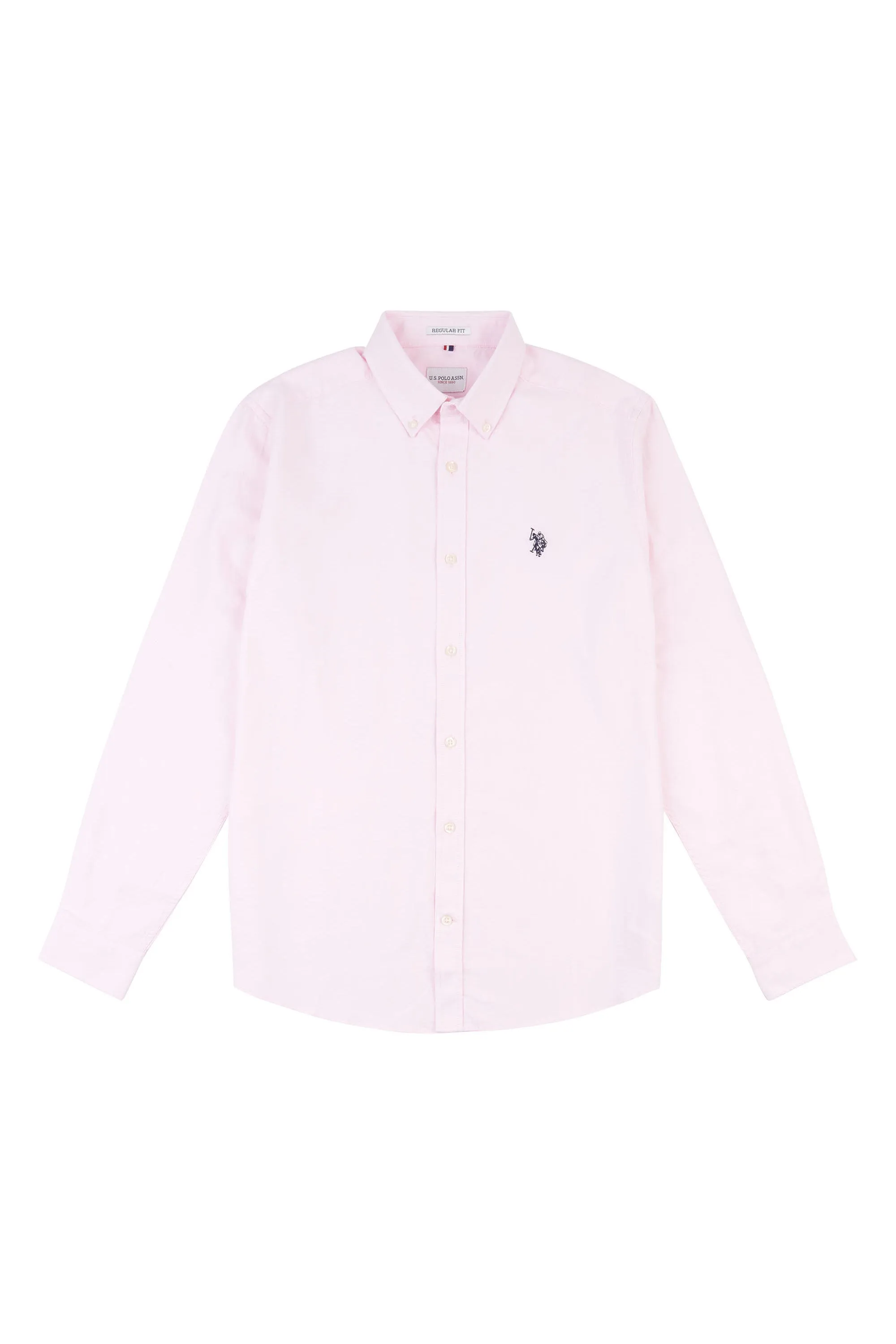 Mens Oxford Shirt in Orchid Pink