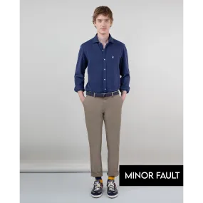 (Minor Fault) Khaki Basic Cotton Chinos