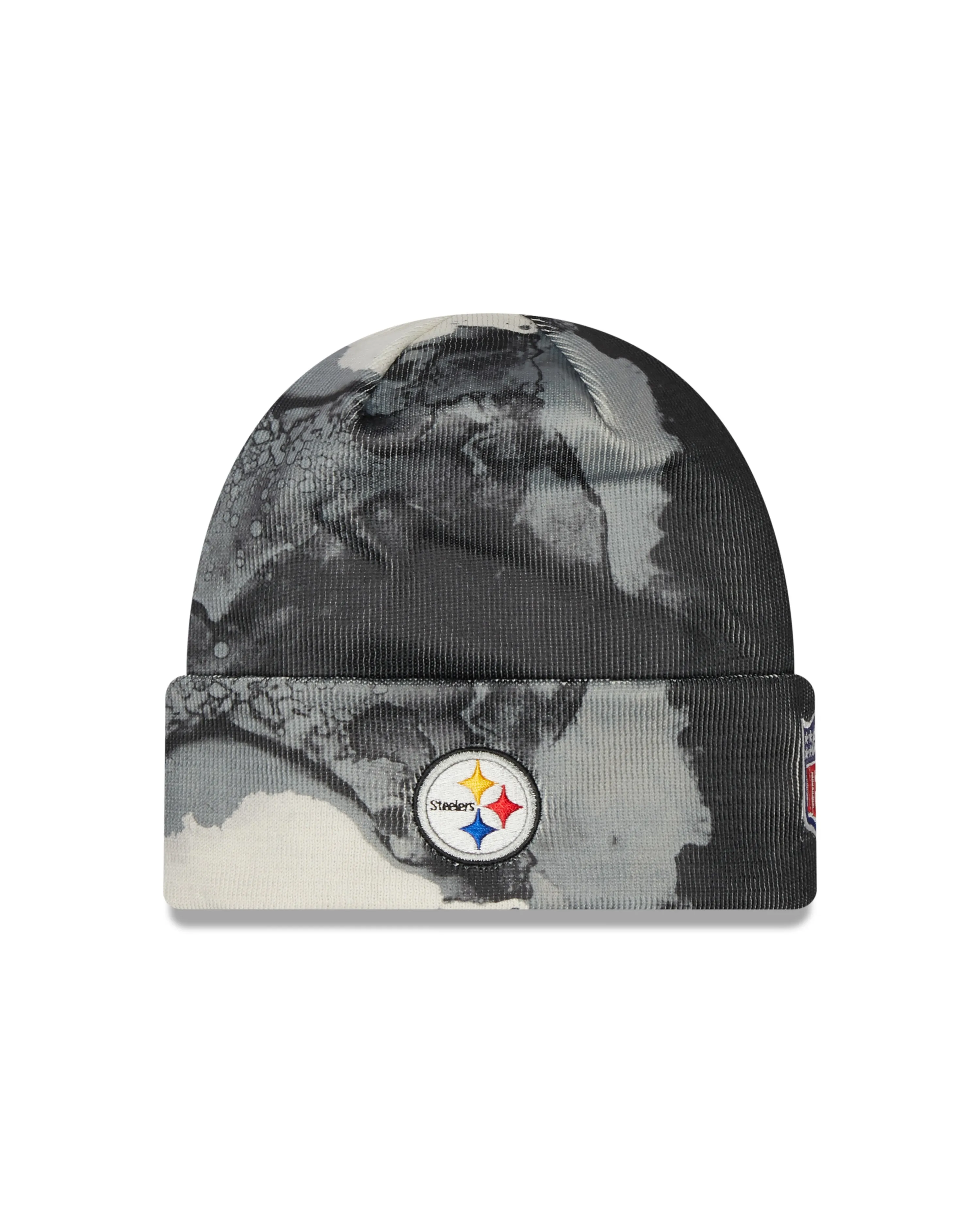 New Era NFL Men's Pittsburgh Steelers 2022 Sideline Ink Knit Beanie One Size