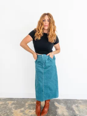 Ocean Drift Corduroy Skirt