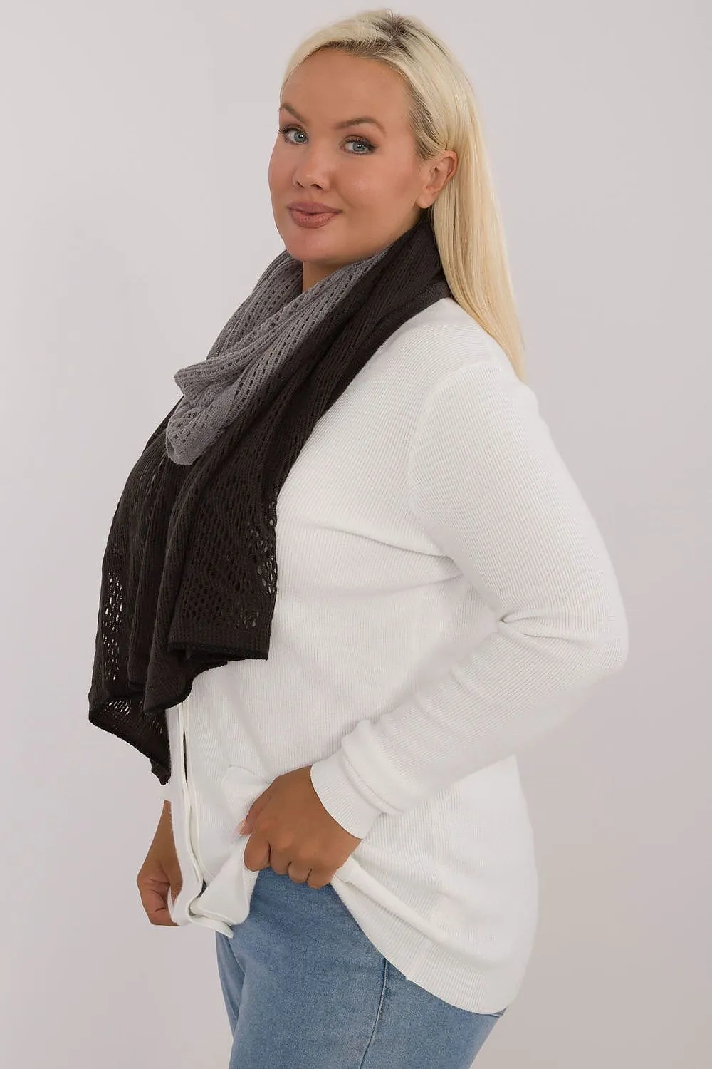 Openwork Scarf