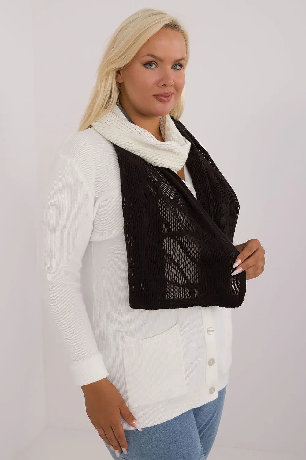 Openwork Scarf