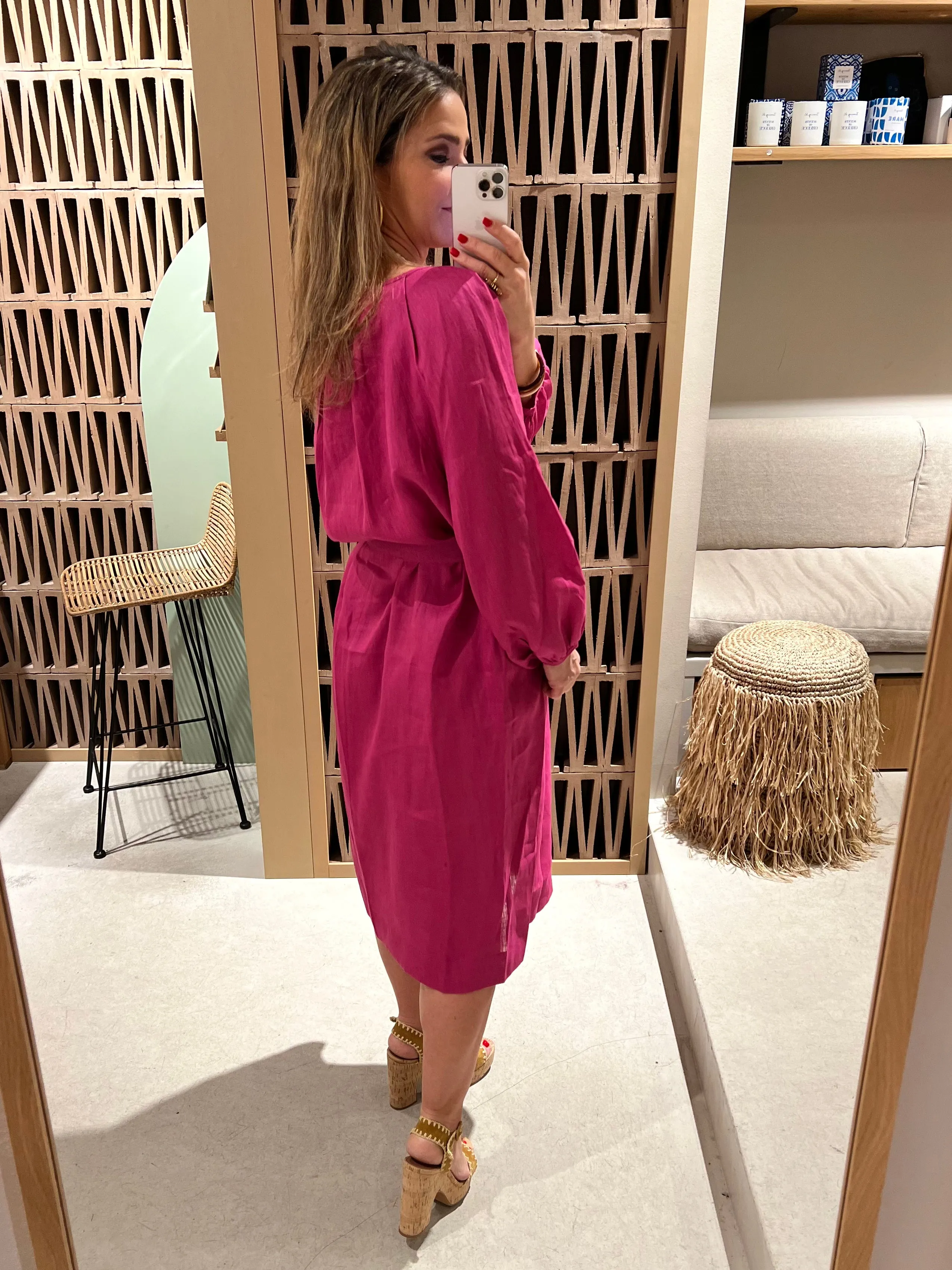 OVERSIZED LINEN DRESS "ELINA"