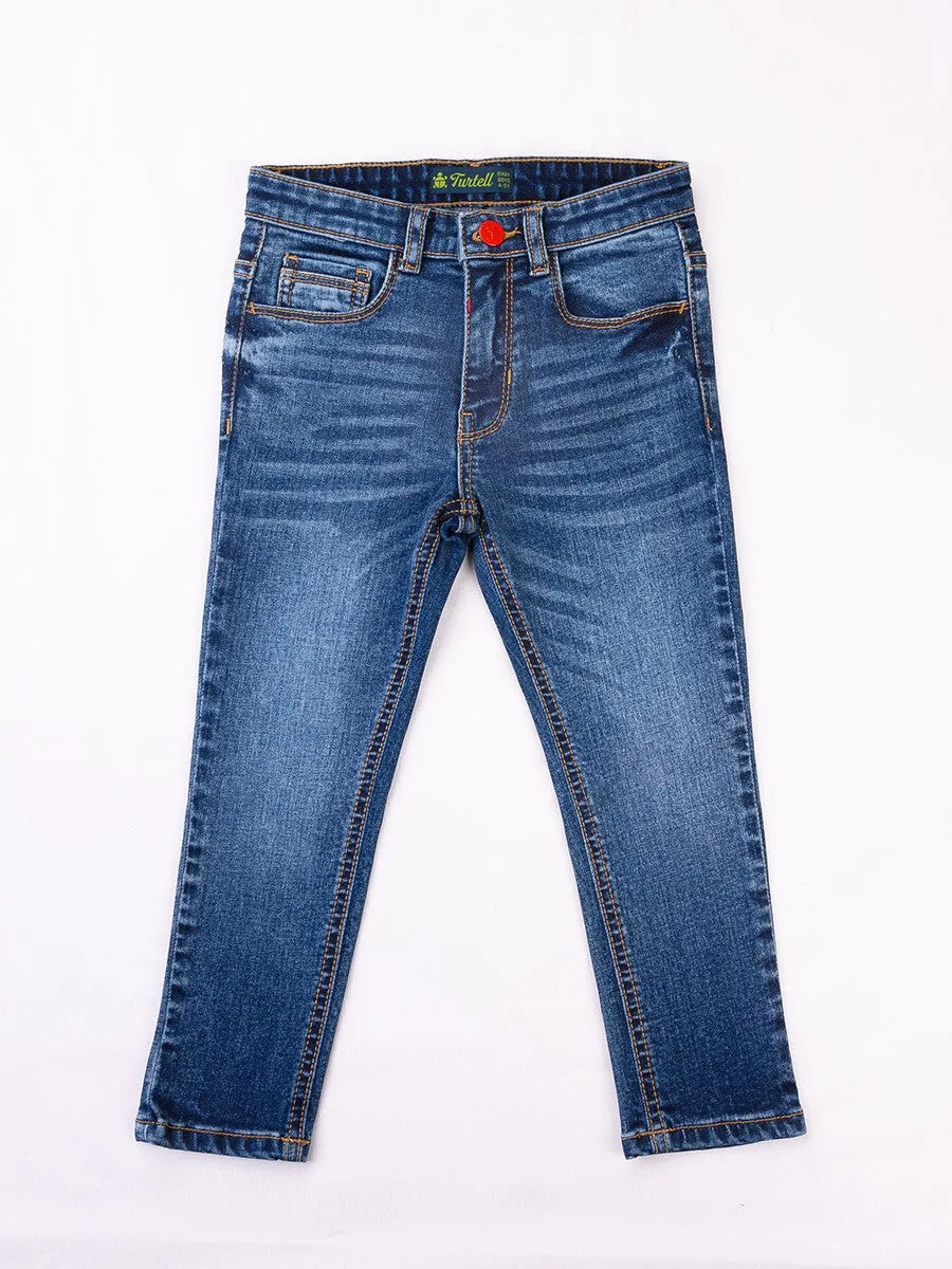 Pack of 3 - Kids & Babies 2 Chinos 1 Blue Jeans