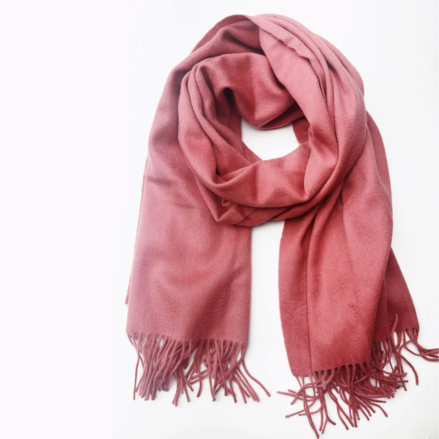 Pastel Mint Long Lambswool scarf | Pure Wool Shawl