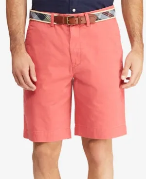 Polo Ralph Lauren Mens Classic fit Chinos Shorts 48 Red Solid