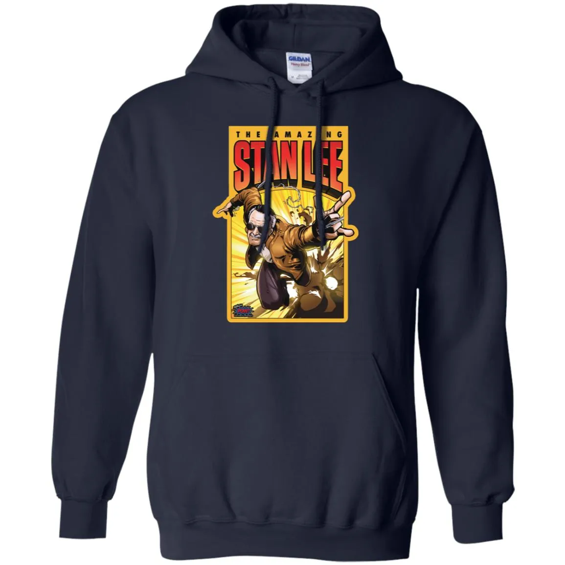 Pow - Entertainment's Amazing Stan Lee Men Pullover Hoodie