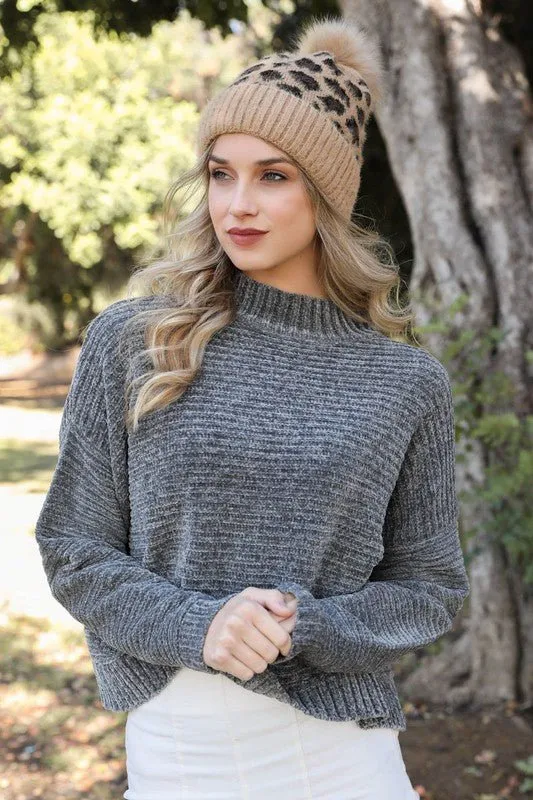 Prowl Print Leopard Beanie