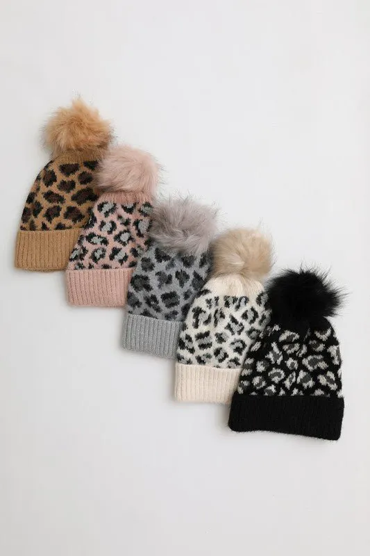 Prowl Print Leopard Beanie