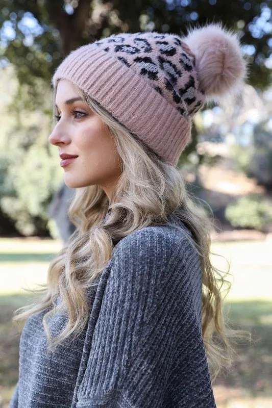 Prowl Print Leopard Beanie