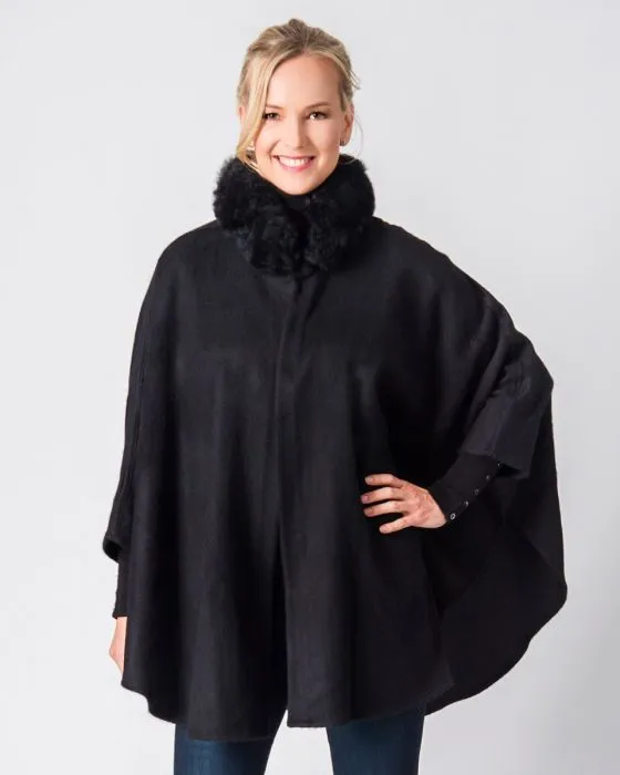 Regina Baby Alpaca Cape