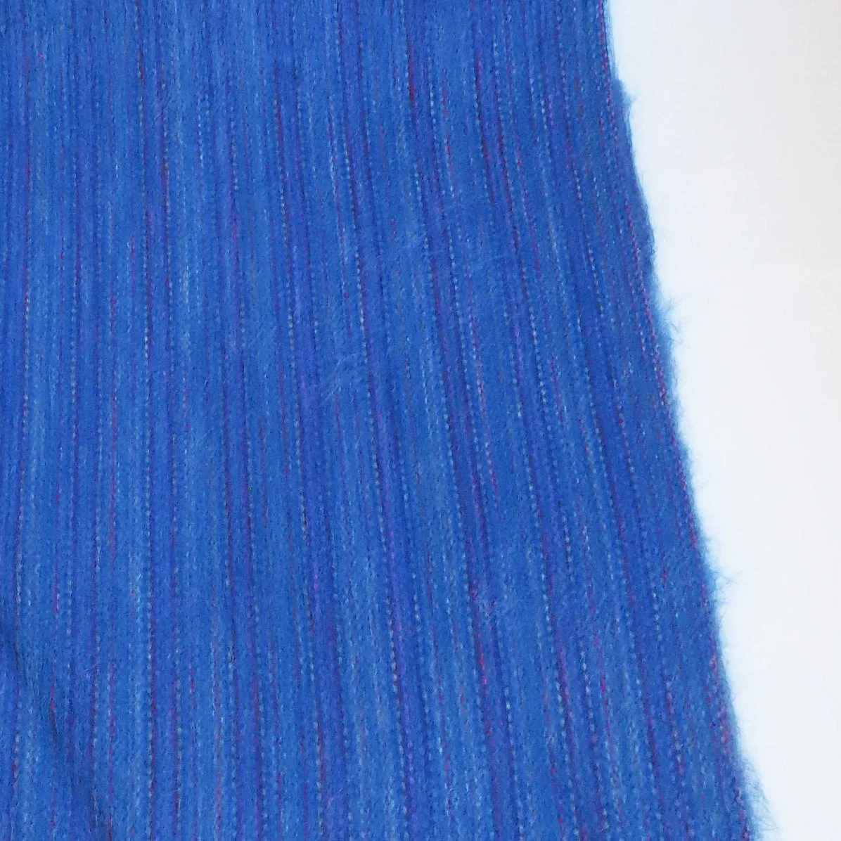 Royal Blue Alpaca Wool Infinity Scarf / Shawl