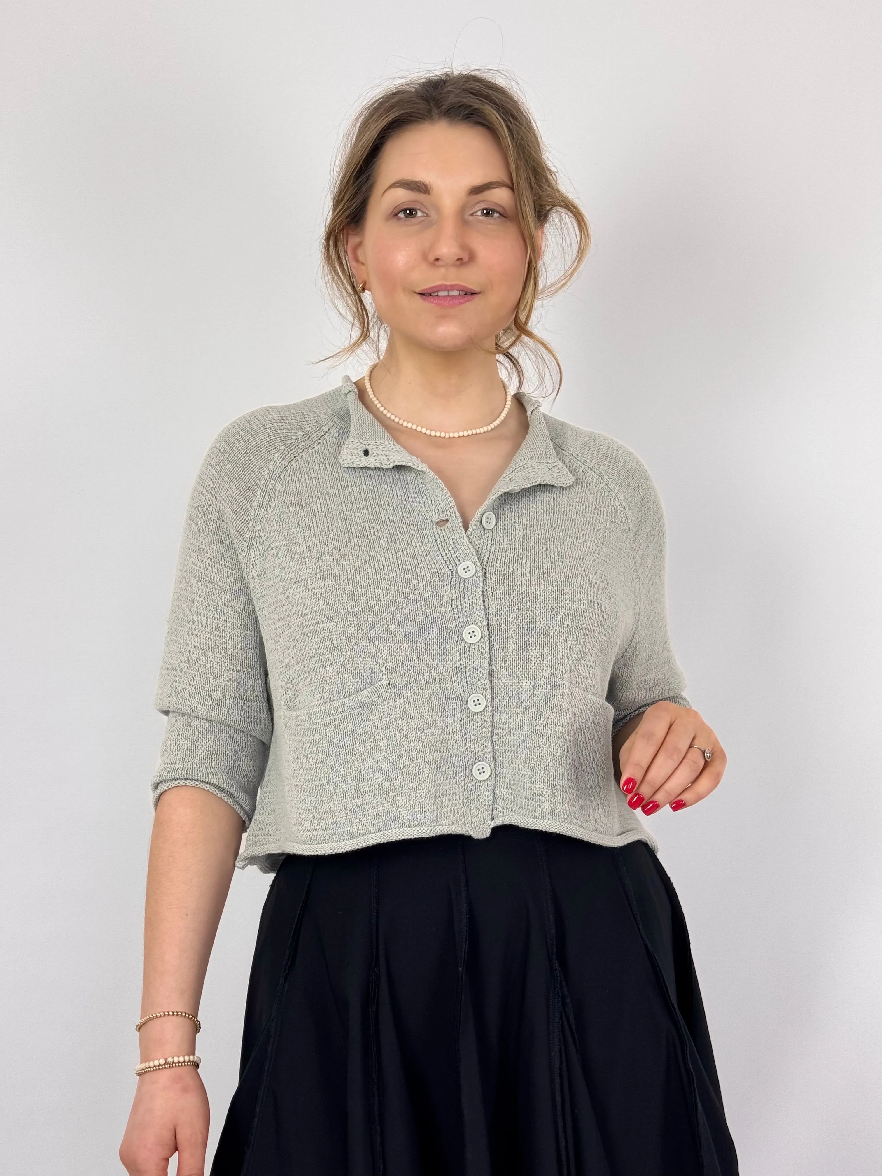 Rundholz Black Label 7116 Cardigan Grey